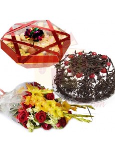 Cake Flower and mithai